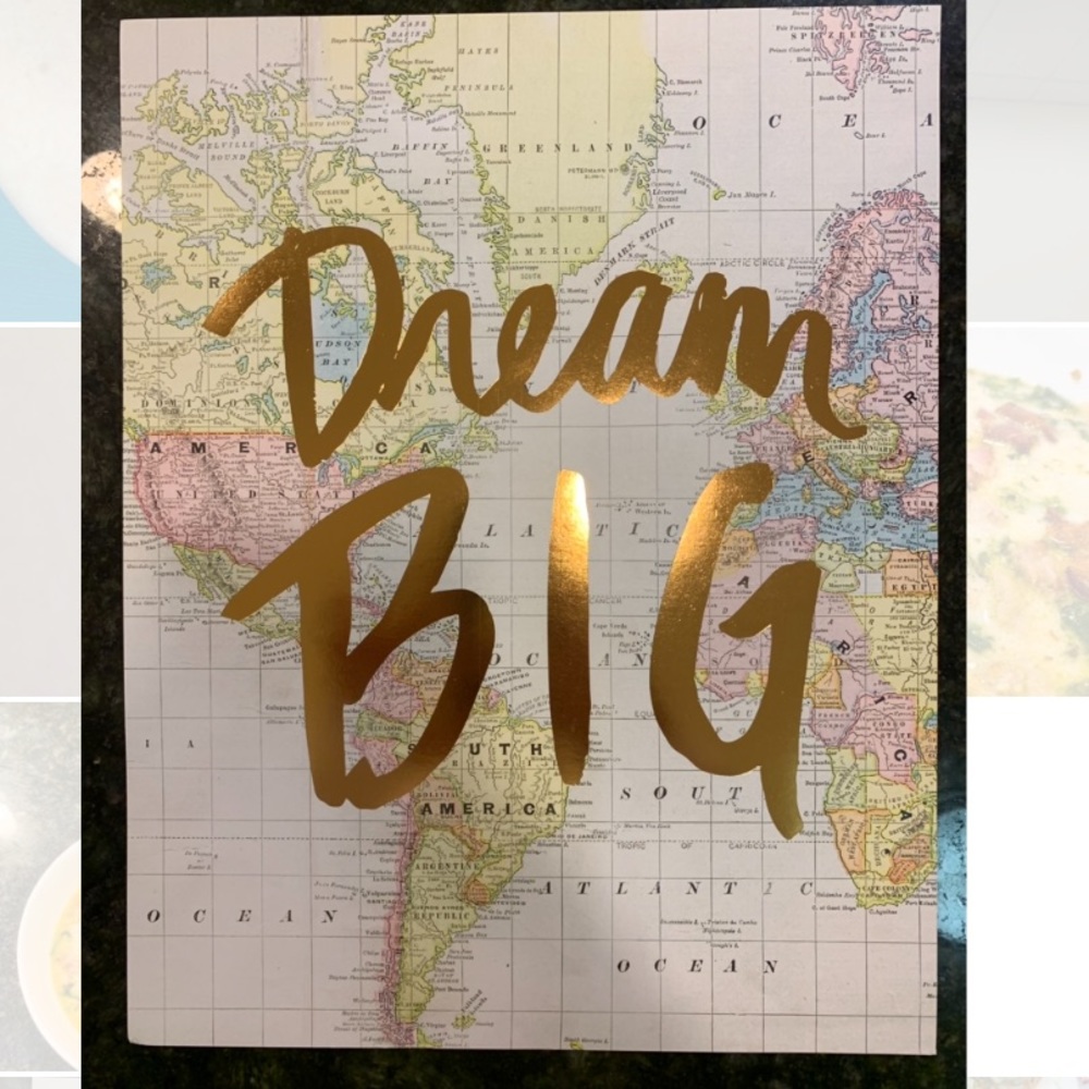 Dream big print